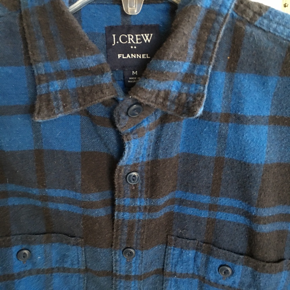 J. Crew flannel work shirt. Very good condition